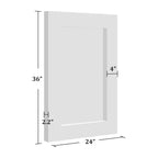 Specchio da bagno rustico con cornice in legno massello da parete per camera da letto, soggiorno, ingresso, decorazione da parete