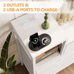 Comò a 9 cassetti per camera da letto con supporto TV | Multifunzionale con stazione di ricarica integrata, cassettiera alta per organizzazione dell'armadio, appartamenti