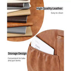 Poltrona reclinabile da 22'', manuale in pelle PU con portabicchieri e tasche laterali, design ergonomico per asilo nido, soggiorno, camera da letto