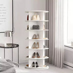 360 Spinning Shoe Organizer Rotating Shelf, Shoe Rack Tower for Entryway