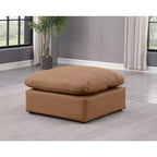 Pouf in pelle vegana Indulge