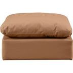 Pouf in pelle vegana Indulge
