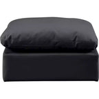 Pouf in pelle vegana Indulge