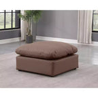 Pouf in pelle vegana Indulge