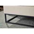 58.6 Panca Ottomana di Tendenza a Fondo Letto con Contenitore, Ottomana di Lusso in Velluto, Panca Accento Imbottita in Morbida Schiuma con Gambe in Ferro, Capacità 227 kg