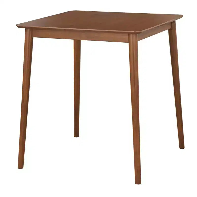 Set da pranzo 5 pezzi Newington, altezza bancone, noce