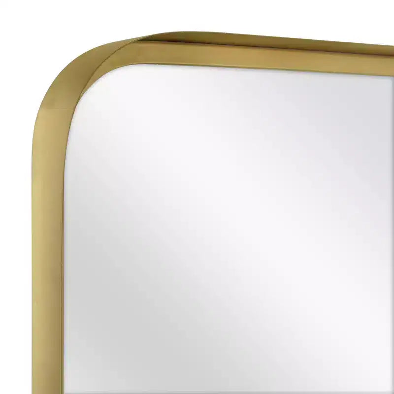 Specchio decorativo rettangolare 24 x 36 con angoli arrotondati - disegnato con