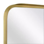 Specchio decorativo rettangolare 24 x 36 con angoli arrotondati - disegnato con