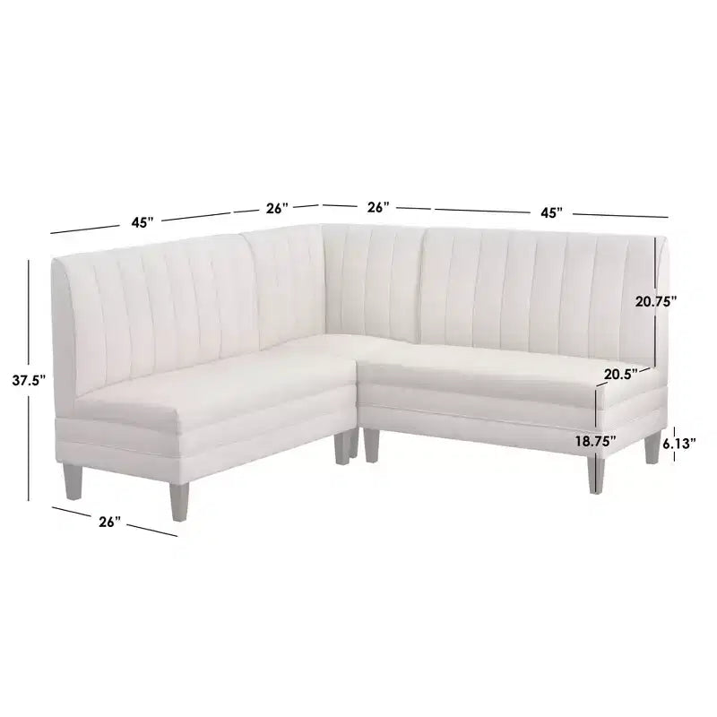 Set da pranzo 4 pezzi Linstrom Breakfast Nook